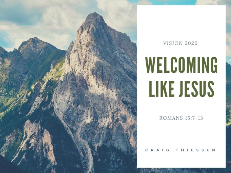 Welcoming Like Jesus